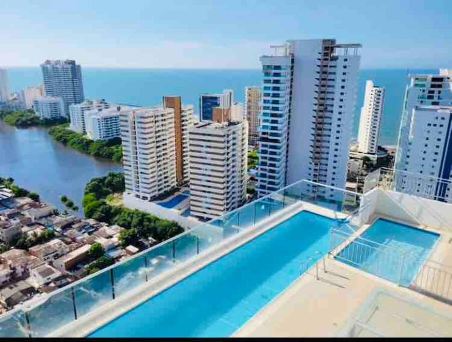 Luxury Apartamento Ubicacion Central Y Piscina. Cartagena ภายนอก รูปภาพ